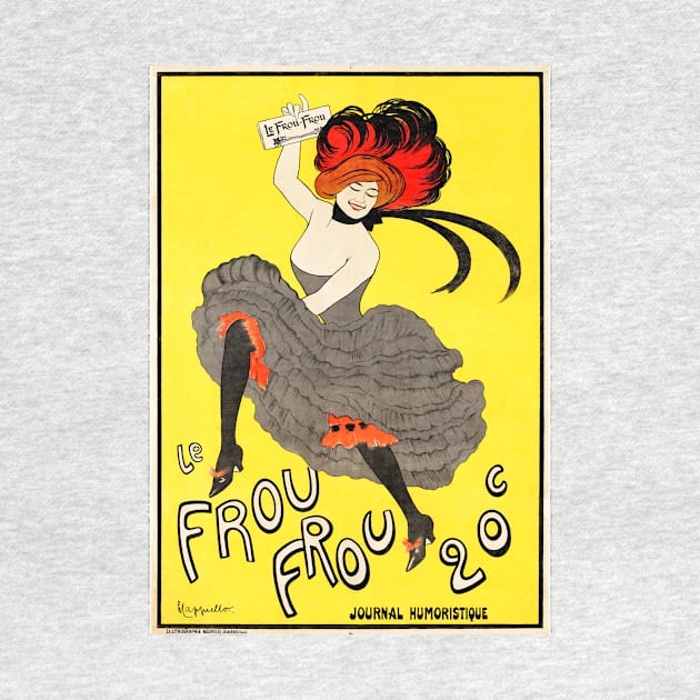 LE FROU FROU Magazines Vintage French Advertisement by vintageposters